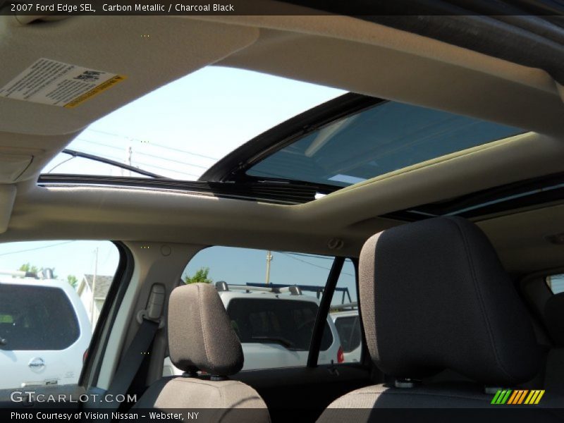 Carbon Metallic / Charcoal Black 2007 Ford Edge SEL