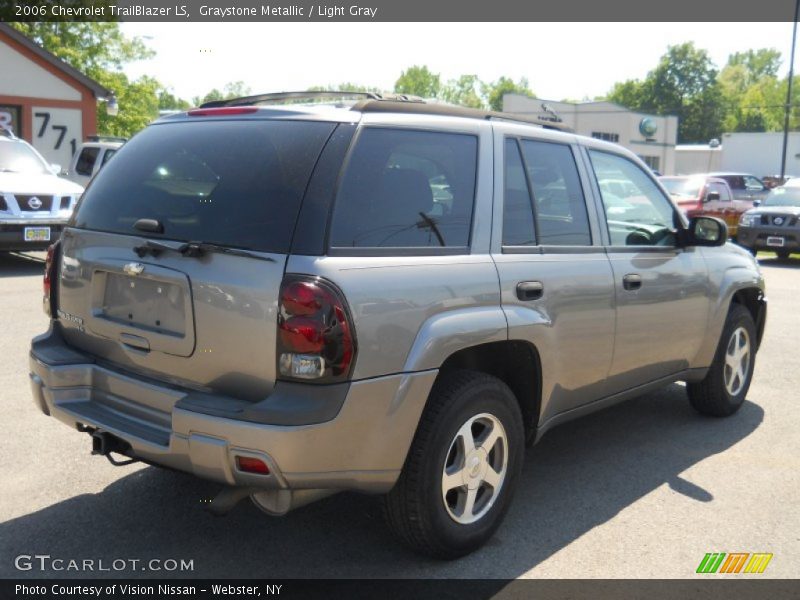 Graystone Metallic / Light Gray 2006 Chevrolet TrailBlazer LS