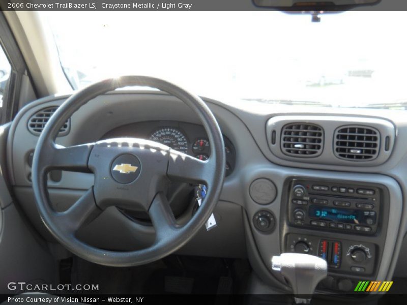 Graystone Metallic / Light Gray 2006 Chevrolet TrailBlazer LS