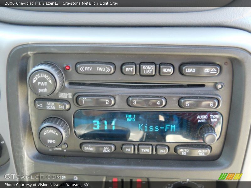 Graystone Metallic / Light Gray 2006 Chevrolet TrailBlazer LS
