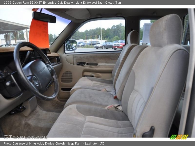 Light Driftwood Satin Glow / Tan 1996 Dodge Ram 3500 ST Extended Cab Dually