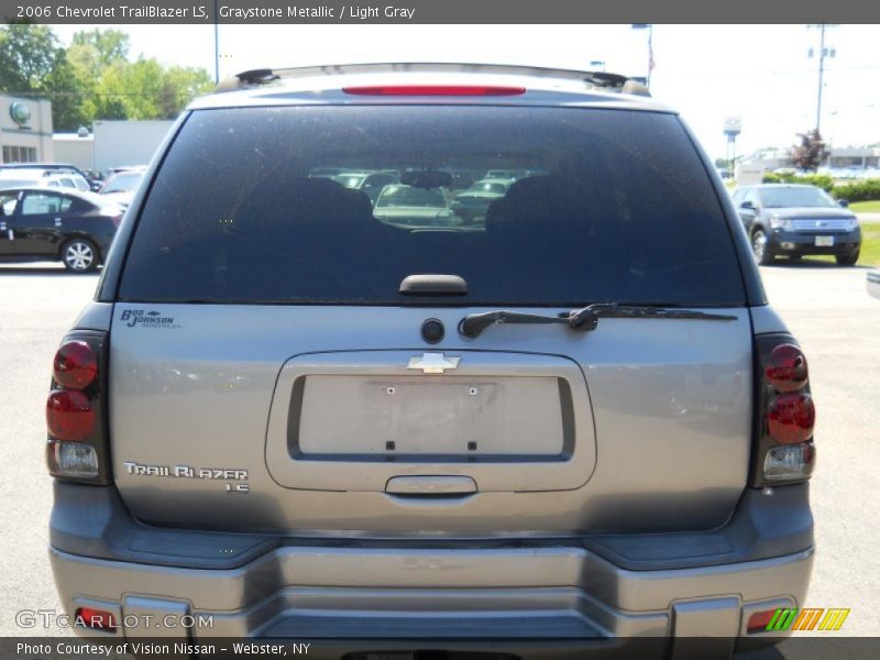 Graystone Metallic / Light Gray 2006 Chevrolet TrailBlazer LS