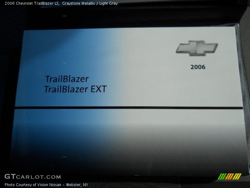 Graystone Metallic / Light Gray 2006 Chevrolet TrailBlazer LS