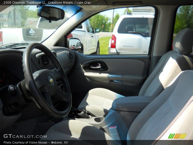 Graystone Metallic / Light Gray 2006 Chevrolet TrailBlazer LS