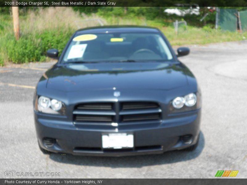 Steel Blue Metallic / Dark Slate Gray 2008 Dodge Charger SE