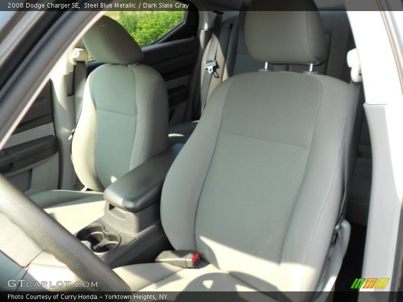 Steel Blue Metallic / Dark Slate Gray 2008 Dodge Charger SE