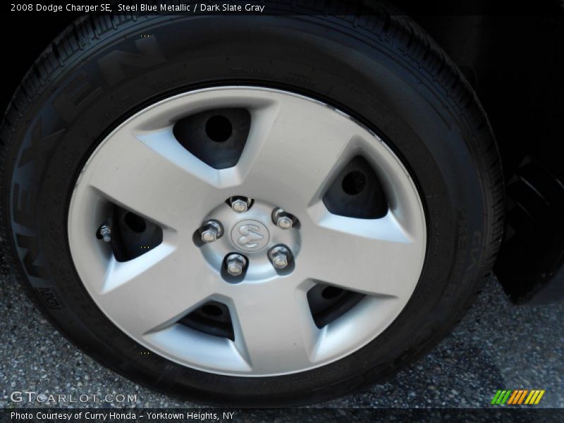Steel Blue Metallic / Dark Slate Gray 2008 Dodge Charger SE