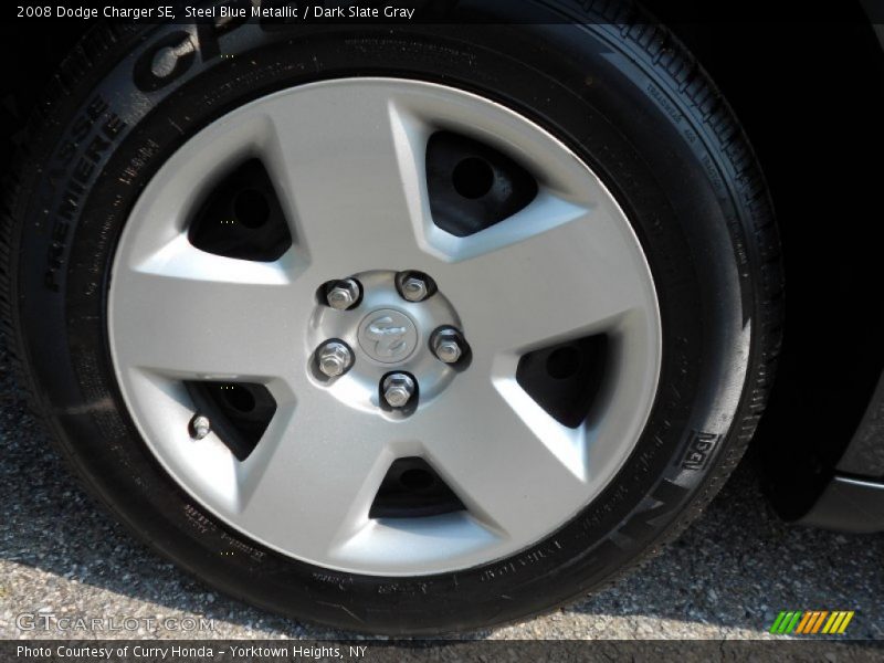 Steel Blue Metallic / Dark Slate Gray 2008 Dodge Charger SE
