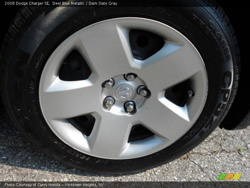Steel Blue Metallic / Dark Slate Gray 2008 Dodge Charger SE