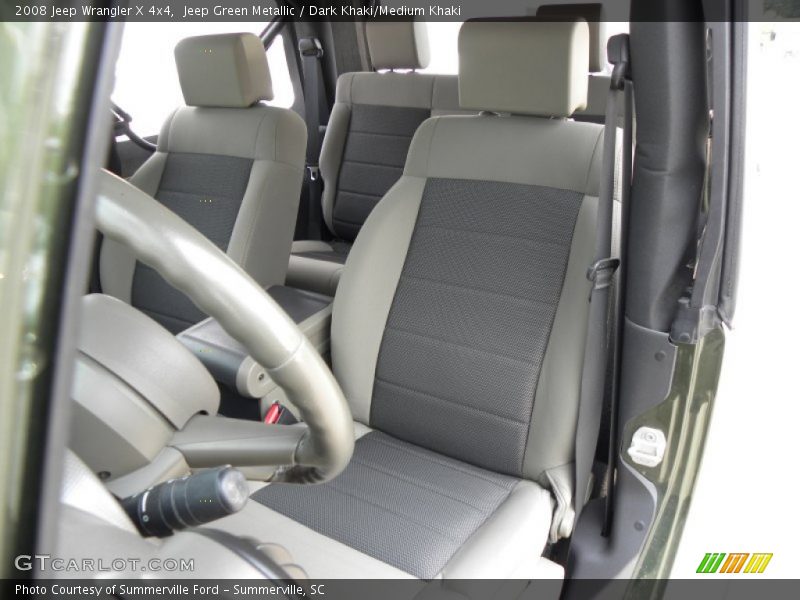 Jeep Green Metallic / Dark Khaki/Medium Khaki 2008 Jeep Wrangler X 4x4