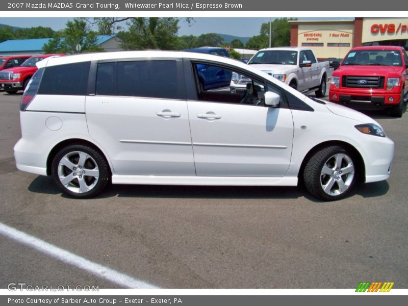 Whitewater Pearl Mica / Espresso Brown 2007 Mazda MAZDA5 Grand Touring