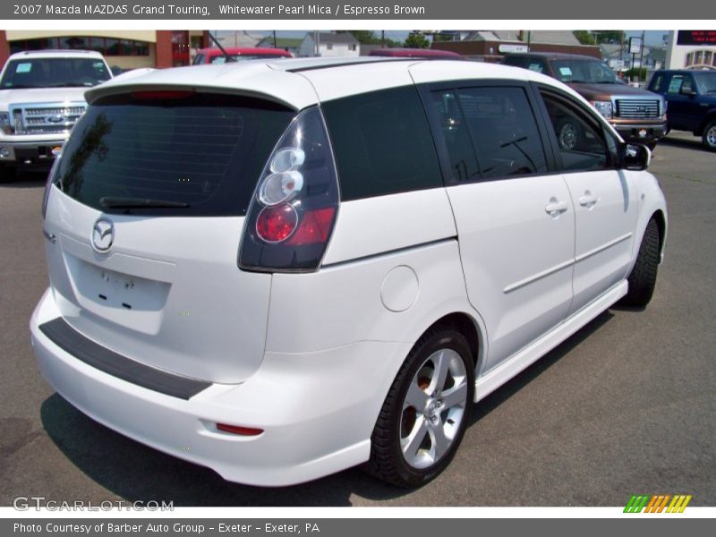 Whitewater Pearl Mica / Espresso Brown 2007 Mazda MAZDA5 Grand Touring