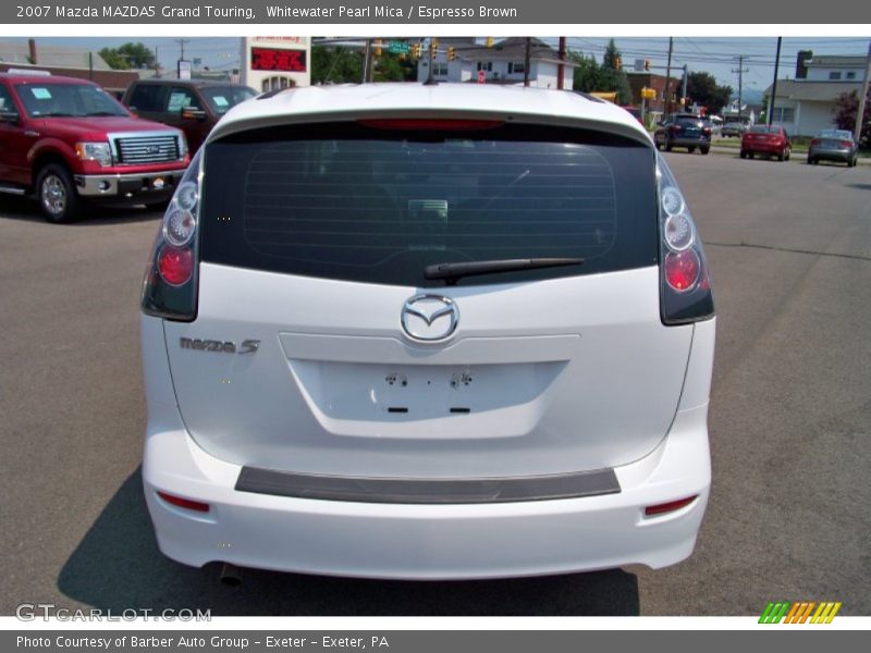 Whitewater Pearl Mica / Espresso Brown 2007 Mazda MAZDA5 Grand Touring