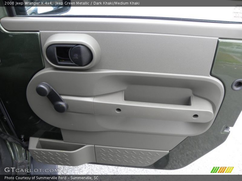 Jeep Green Metallic / Dark Khaki/Medium Khaki 2008 Jeep Wrangler X 4x4