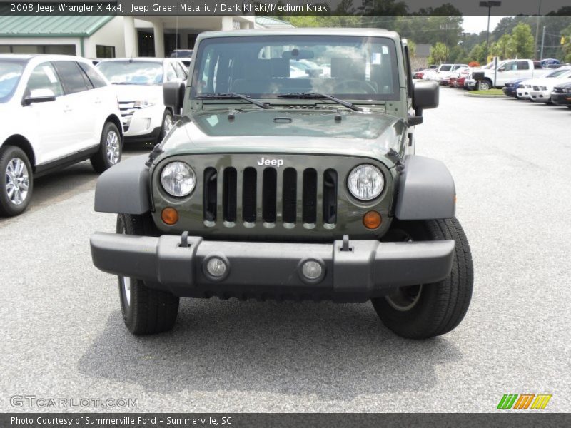 Jeep Green Metallic / Dark Khaki/Medium Khaki 2008 Jeep Wrangler X 4x4