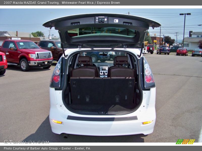 Whitewater Pearl Mica / Espresso Brown 2007 Mazda MAZDA5 Grand Touring
