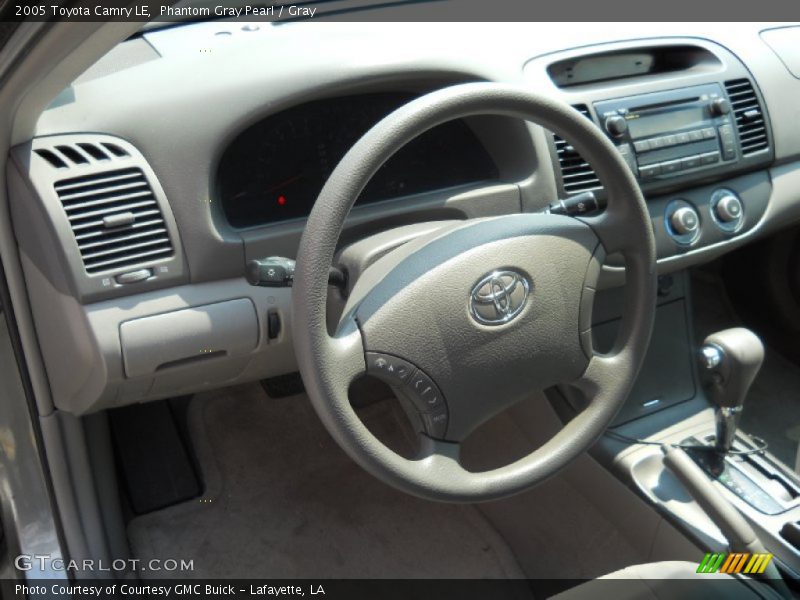 Phantom Gray Pearl / Gray 2005 Toyota Camry LE