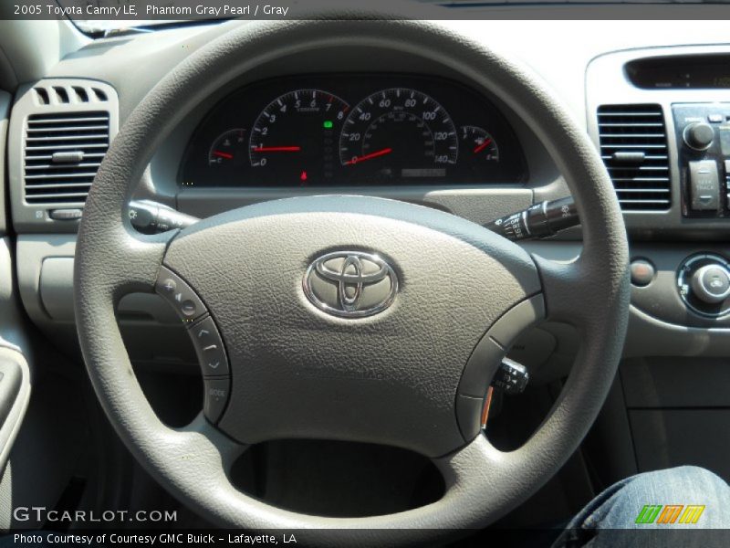 Phantom Gray Pearl / Gray 2005 Toyota Camry LE