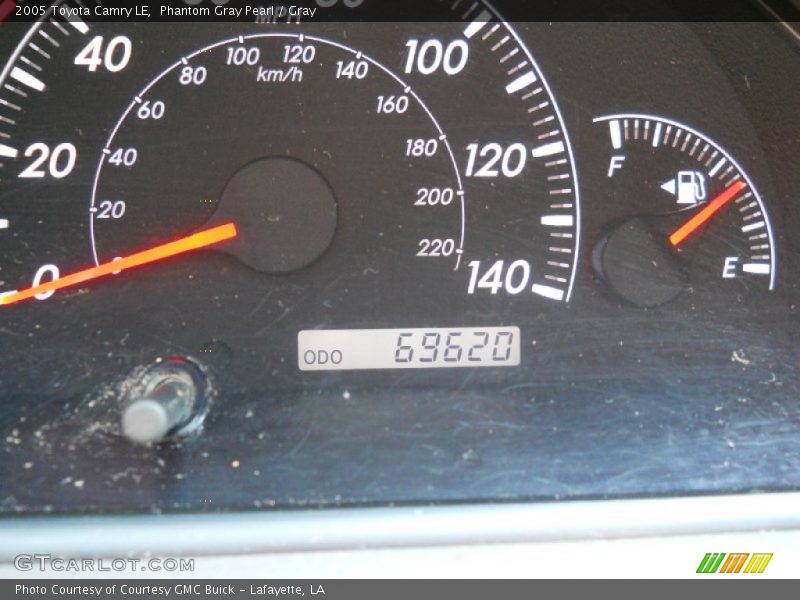 Phantom Gray Pearl / Gray 2005 Toyota Camry LE