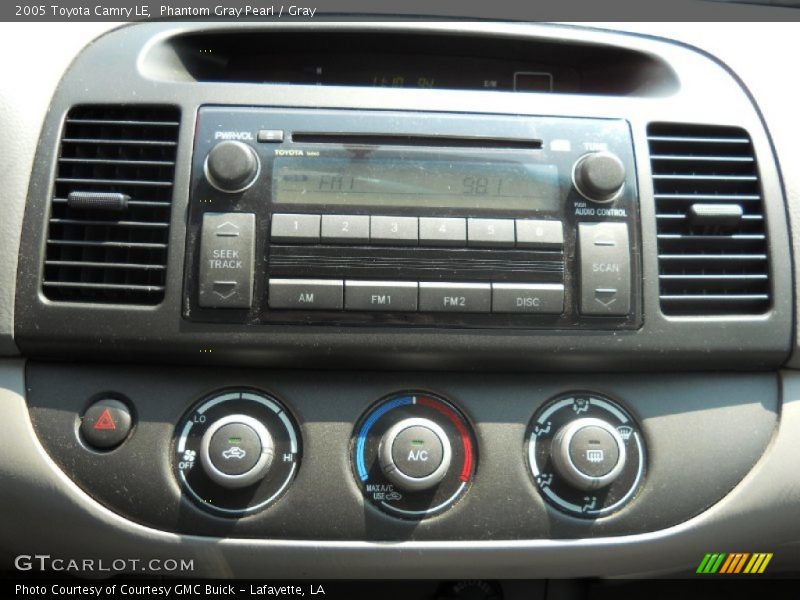 Phantom Gray Pearl / Gray 2005 Toyota Camry LE