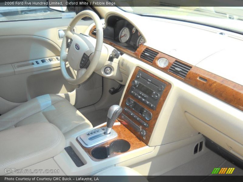 Oxford White / Pebble Beige 2006 Ford Five Hundred Limited