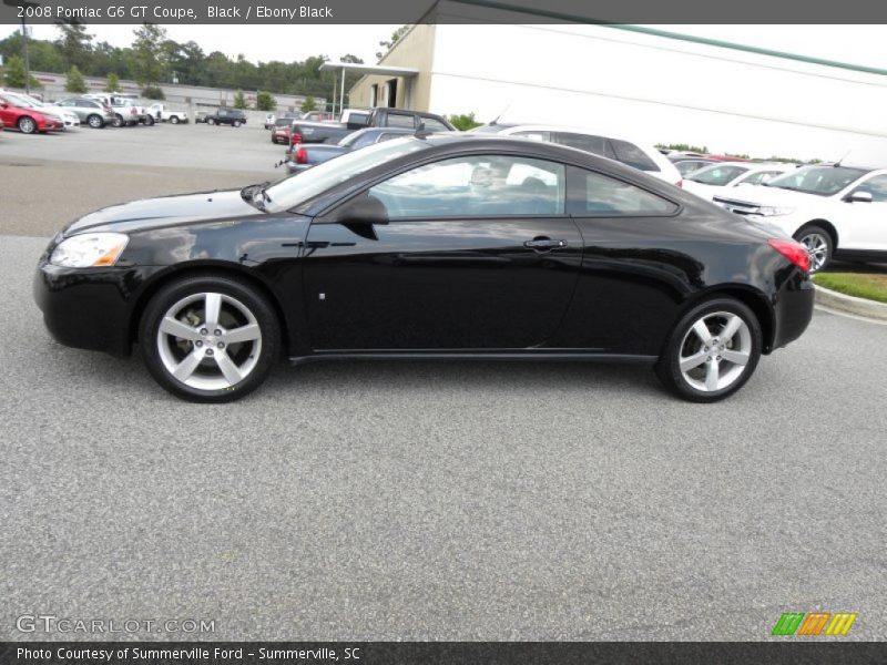 Black / Ebony Black 2008 Pontiac G6 GT Coupe