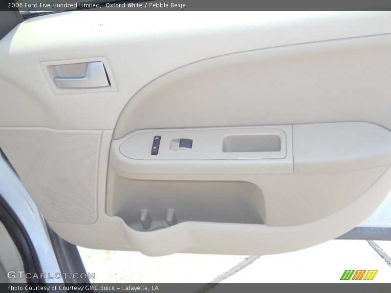 Oxford White / Pebble Beige 2006 Ford Five Hundred Limited