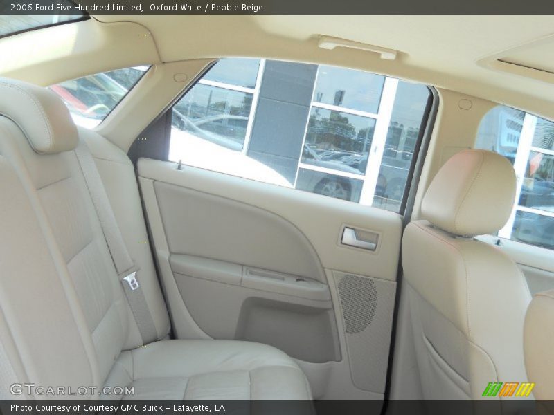 Oxford White / Pebble Beige 2006 Ford Five Hundred Limited
