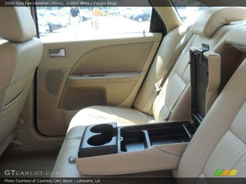 Oxford White / Pebble Beige 2006 Ford Five Hundred Limited