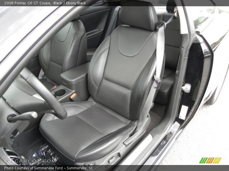 Black / Ebony Black 2008 Pontiac G6 GT Coupe