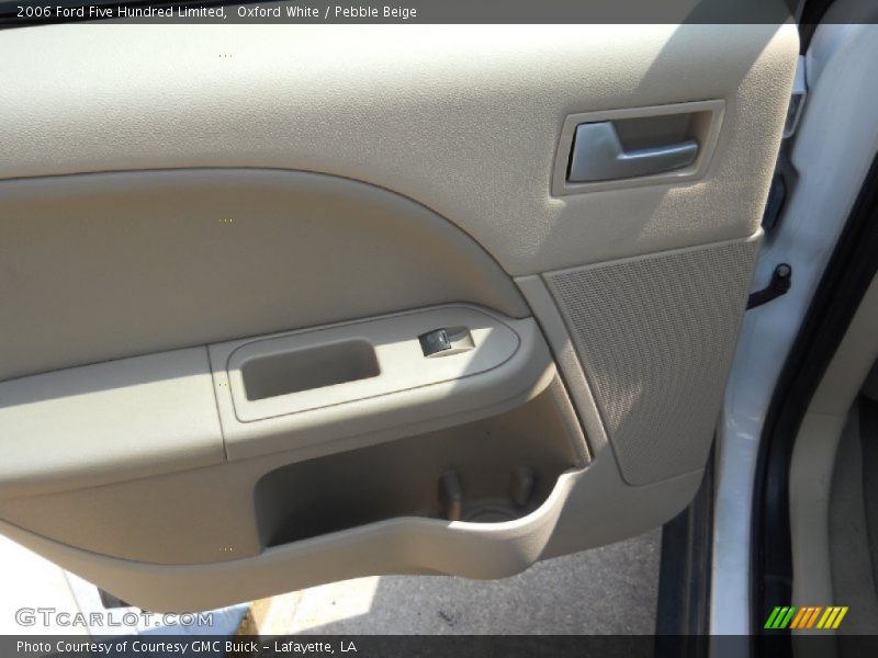 Oxford White / Pebble Beige 2006 Ford Five Hundred Limited