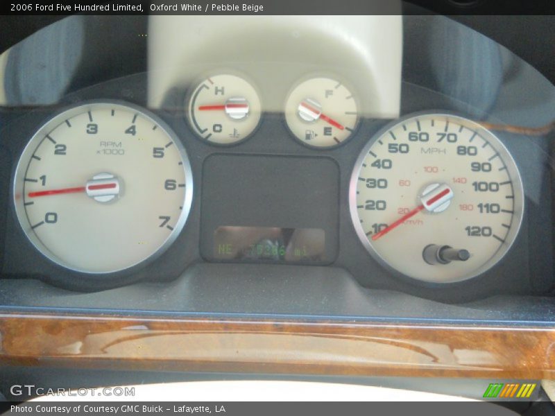 Oxford White / Pebble Beige 2006 Ford Five Hundred Limited