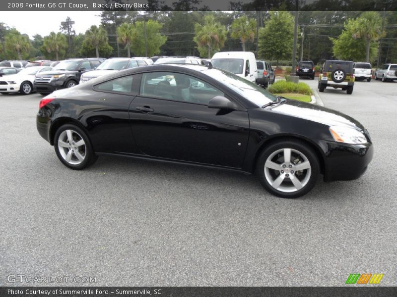 Black / Ebony Black 2008 Pontiac G6 GT Coupe