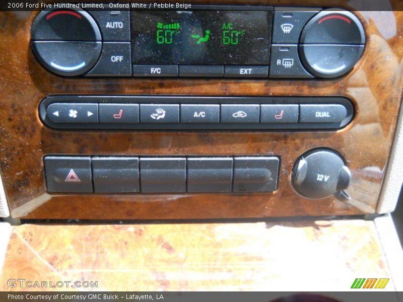 Oxford White / Pebble Beige 2006 Ford Five Hundred Limited