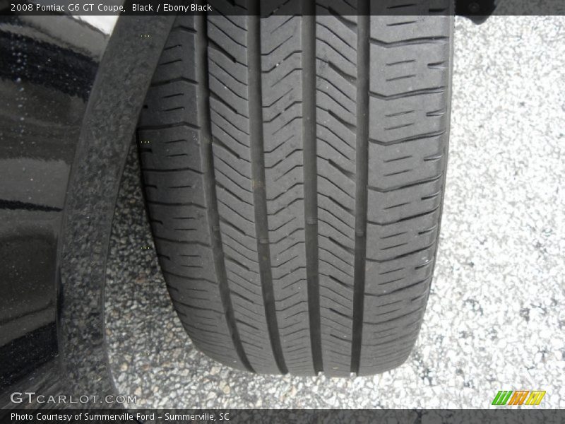 Black / Ebony Black 2008 Pontiac G6 GT Coupe