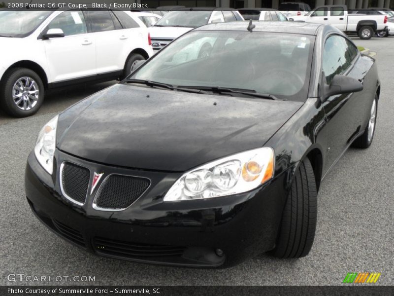 Black / Ebony Black 2008 Pontiac G6 GT Coupe