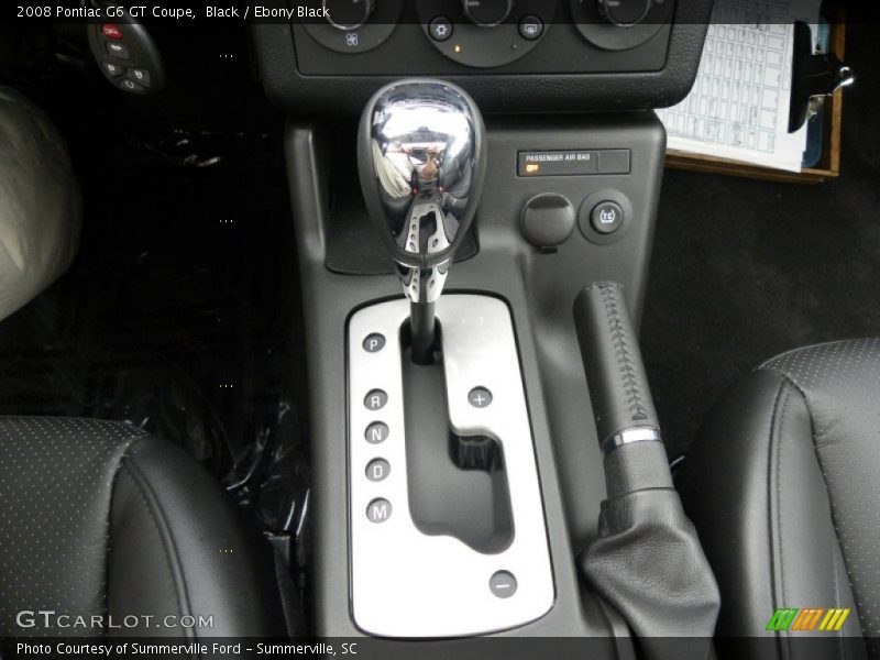 Black / Ebony Black 2008 Pontiac G6 GT Coupe