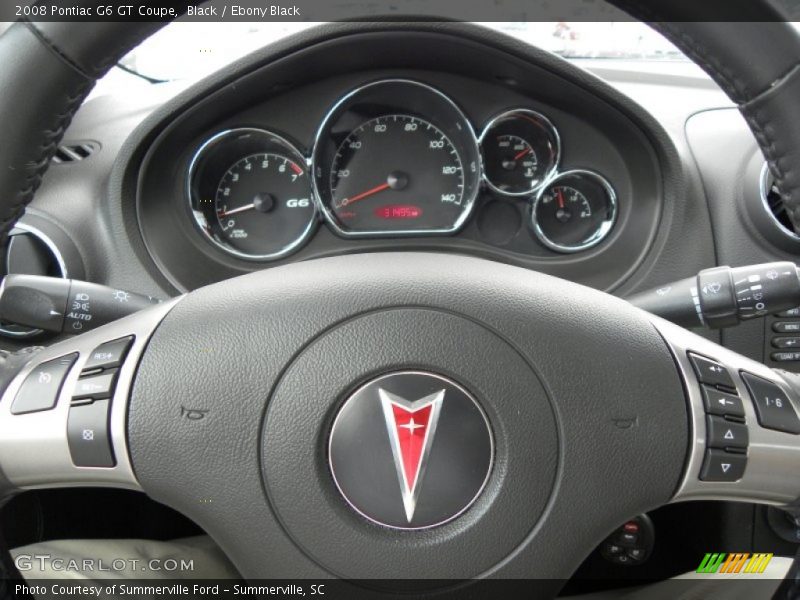 Black / Ebony Black 2008 Pontiac G6 GT Coupe
