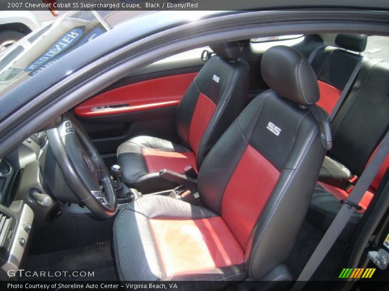  2007 Cobalt SS Supercharged Coupe Ebony/Red Interior