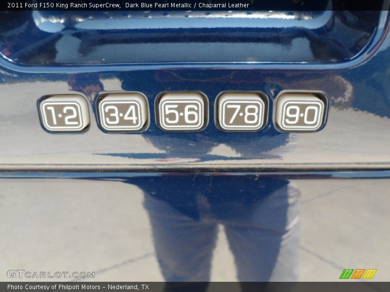 Dark Blue Pearl Metallic / Chaparral Leather 2011 Ford F150 King Ranch SuperCrew