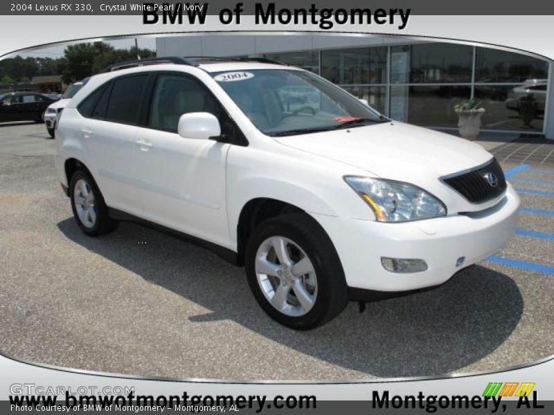Crystal White Pearl / Ivory 2004 Lexus RX 330