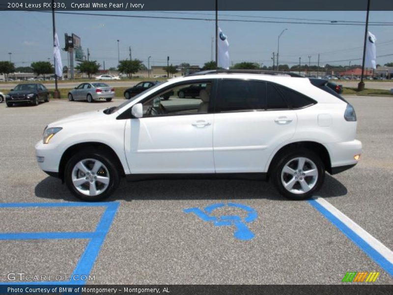 Crystal White Pearl / Ivory 2004 Lexus RX 330