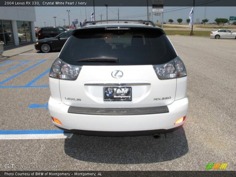 Crystal White Pearl / Ivory 2004 Lexus RX 330
