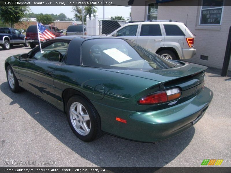  1997 Camaro Z28 Coupe Polo Green Metallic