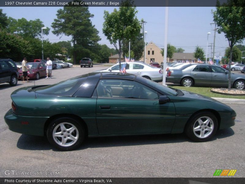  1997 Camaro Z28 Coupe Polo Green Metallic
