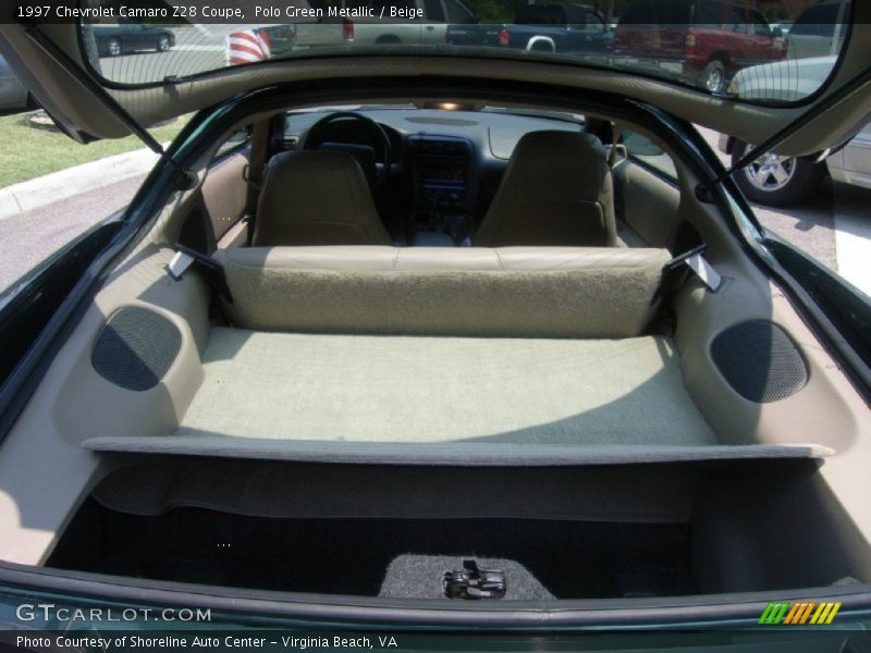 1997 Camaro Z28 Coupe Trunk