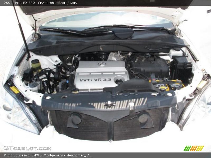 Crystal White Pearl / Ivory 2004 Lexus RX 330