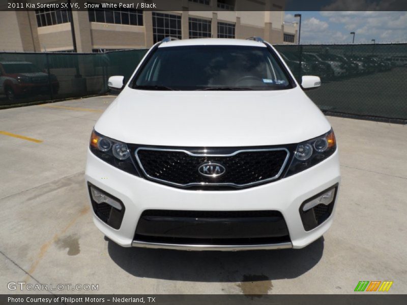  2011 Sorento SX V6 Snow White Pearl