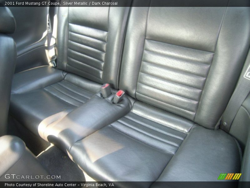 Silver Metallic / Dark Charcoal 2001 Ford Mustang GT Coupe