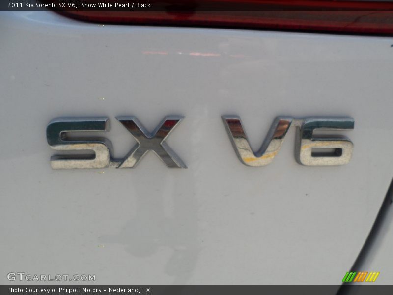  2011 Sorento SX V6 Logo
